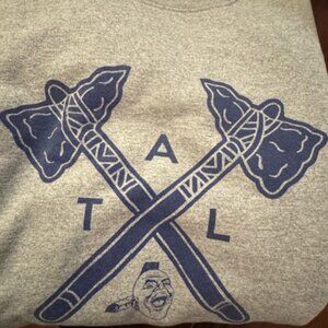 ATL BRAVES SWEATSHIRT-SIZE L